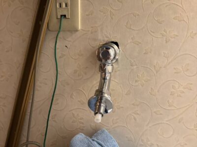 兵庫県神戸市長田区御蔵通へ洗濯蛇口の交換に伺いました