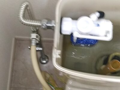 兵庫県明石市トイレ水漏れ修理依頼でお伺いさせていただきました。