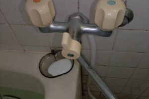 兵庫県明石市へ浴室蛇口の水漏れでお伺い致しました。