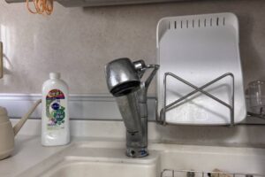 兵庫県尼崎市西立花町に蛇口交換とイオン整水器取り付けで伺いました。