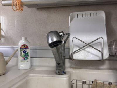 兵庫県尼崎市西立花町に蛇口交換とイオン整水器取り付けで伺いました。