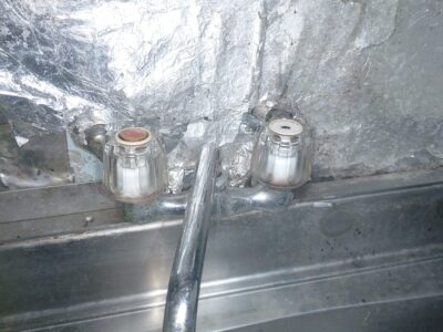 兵庫県洲本市に台所蛇口故障調査でお伺いしました。