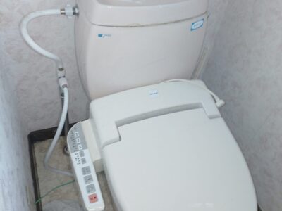 兵庫県相生市にトイレ内水漏れ調査でお伺いしました。