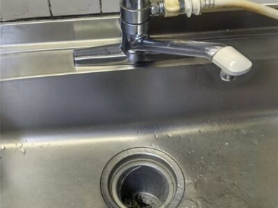 兵庫県明石市に台所蛇口水漏れでお伺いさせていただきました。