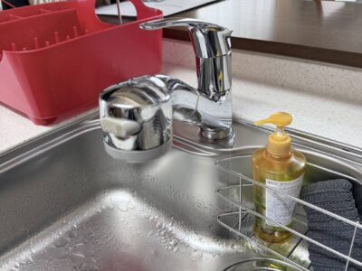 兵庫県加西市網引町に台所蛇口交換でお伺いしました。