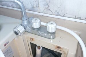 兵庫県神戸市垂水区に浴室蛇口交換でお伺いしました。