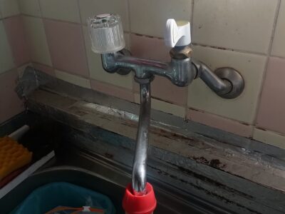 兵庫県川西市に台所蛇口の不具合対応でお伺いしました。