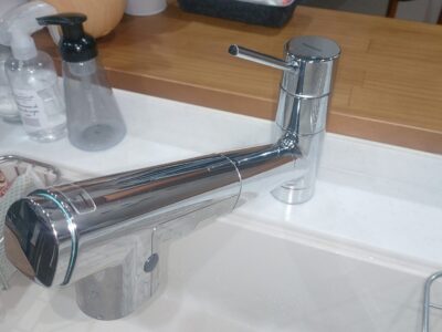 兵庫県神崎郡に台所蛇口水漏れ調査でお伺い致しました。