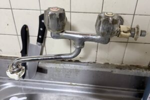 兵庫県神戸市兵庫区西出町に蛇口交換で伺いました。