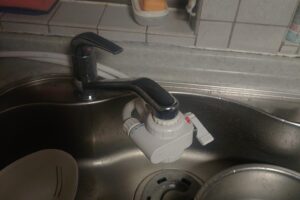 兵庫県三田市に台所蛇口交換でお伺いしました。