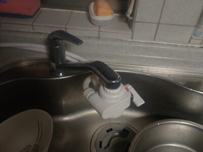 兵庫県三田市に台所蛇口交換でお伺いしました。