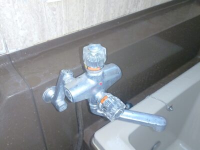 兵庫県姫路市に浴室蛇口交換依頼で向かいました。