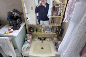 兵庫県加古川市野口町へ洗面蛇口の水漏れ解消に伺いました。