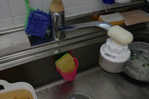 兵庫県明石市へ台所蛇口水漏れでお伺い致しました。