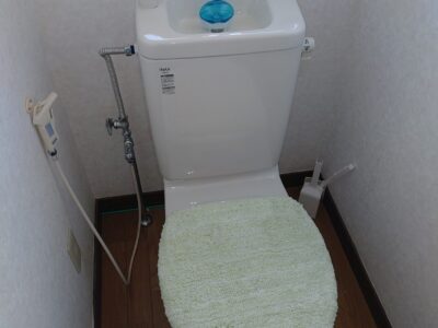 兵庫県相生市垣内町へトイレの水漏れ調査でお伺いしました。