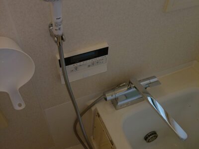 兵庫県神戸市東灘区田中町へ浴室蛇口の交換でお伺いさせて頂きました。