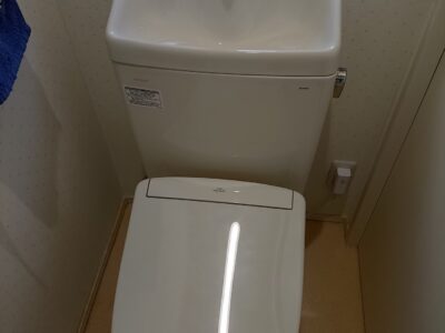 兵庫県神戸市北区日の峰へトイレ交換でお伺いしました。