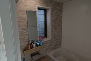 兵庫県神戸市須磨区月見山町へお風呂の水漏れ修理でお伺いいたしました。