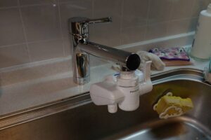 兵庫県明石市大久保へ台所蛇口の水漏れ修理でお伺いいたしました。