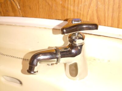 兵庫県朝来市生野町真弓へ洗面排水管の水漏れ調査でお伺いしました。